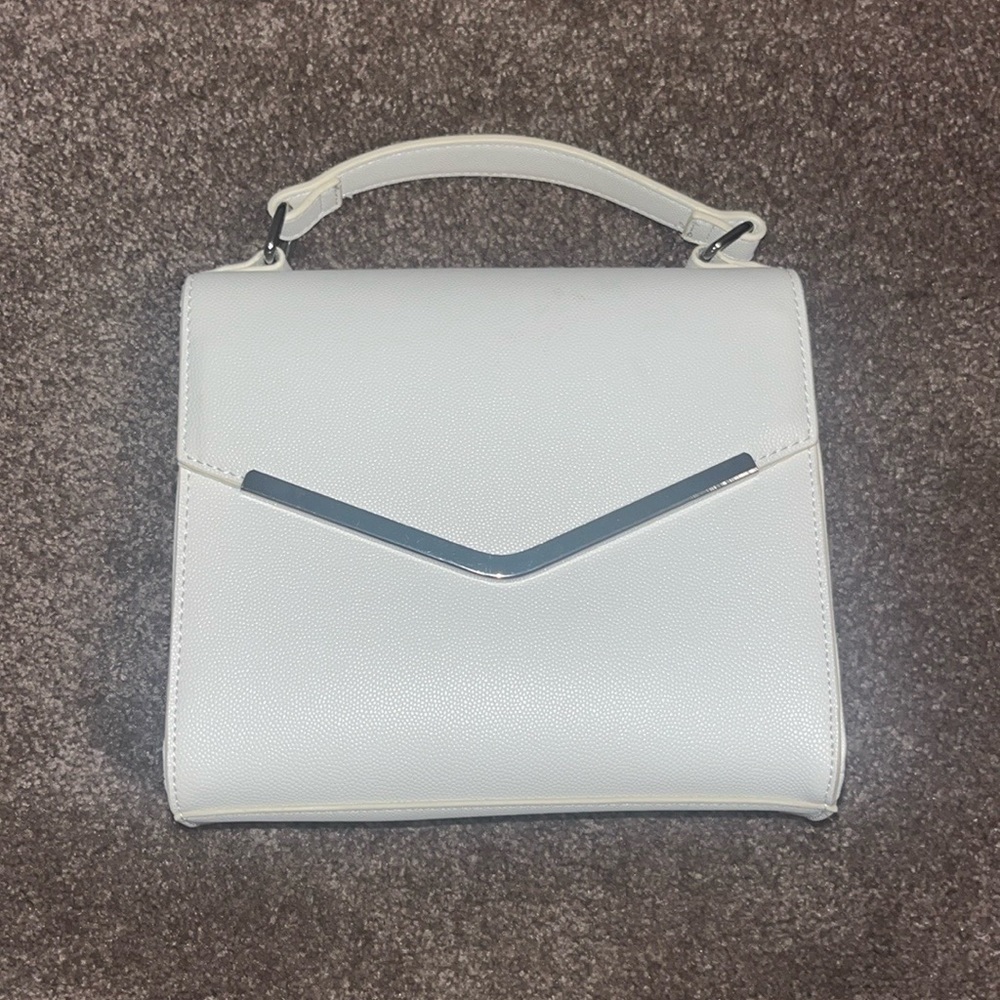 White purse